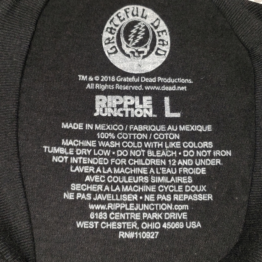 Ripple Junction Grateful Dead Men's Graphic Tshirt - Picture 4 of 4